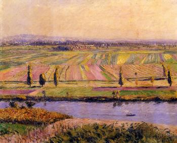 古斯塔夫 卡裡伯特 The Gennevilliers Plain Seen from the Slopes of Argenteuil 古斯塔夫 卡裡伯特 The Gennevilliers Plain Seen from the Slopes of Argenteuil